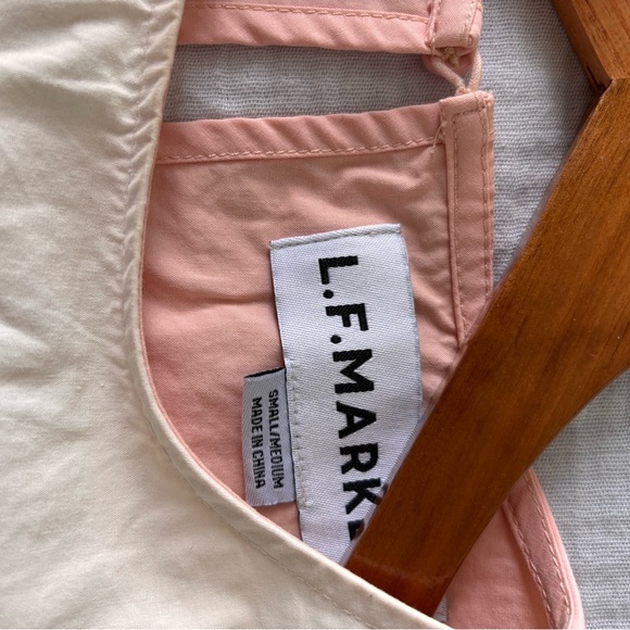 Colorblock 3/4 Sleeve peplum Top by LF Markey (Devon Top) - Picture 4 of 12